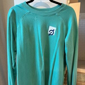 Peloton Turquoise Sweatshirt